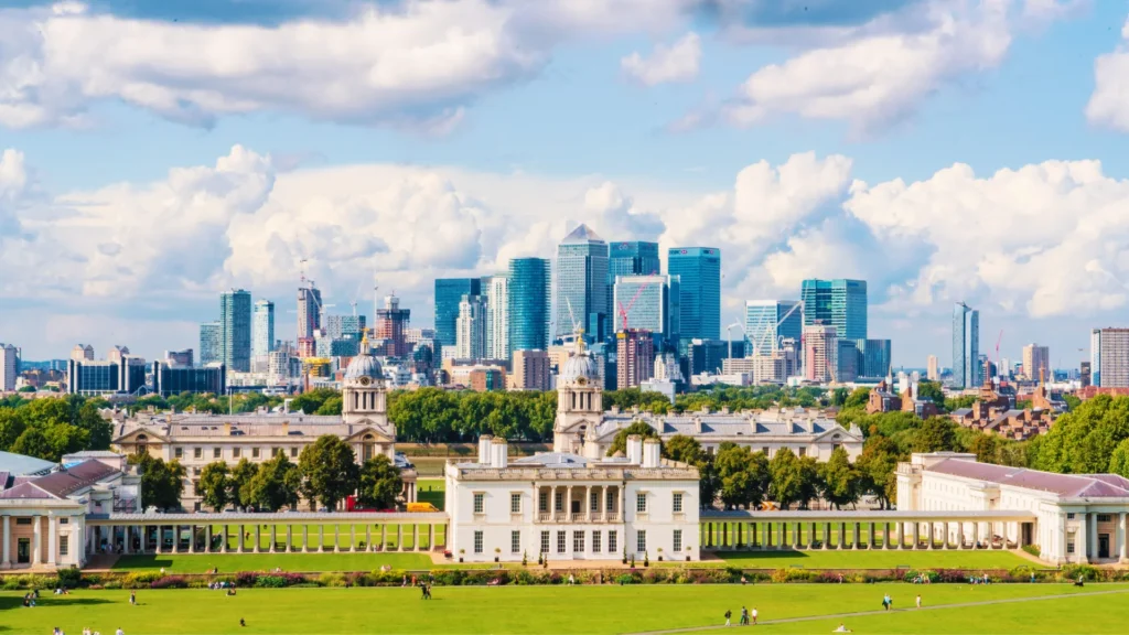 A Green view of London to demonstrate the sustainability that Key Enviro Solutions strives for.